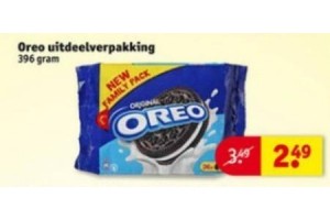 oreo uitdeelverpakking