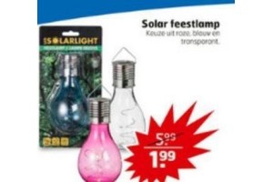 solar feestlamp