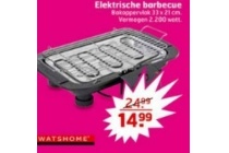 elektrische barbecue