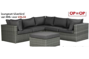 loungeset silverbird