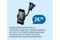 celly tablethouder flex 11