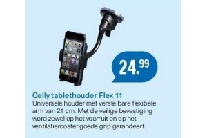 celly tablethouder flex 11