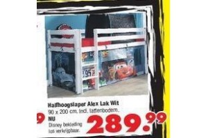 halfhoogslaper alex lak wit