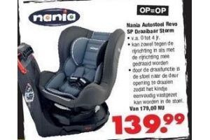 nania autostoel revo sp draaibaar storm