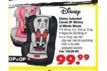 disney autostoel cosmo sp mickey of minnie mouse