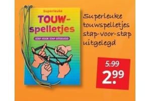 superleuke touwspelletjes stap voor stap uitgelegd