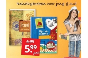 reisdagboeken voor jong en oud