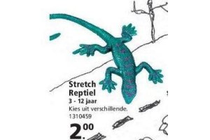 stretch reptiel