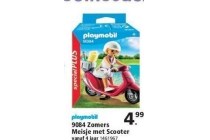 playmobil zomers meisje met scooter