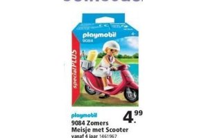 playmobil zomers meisje met scooter