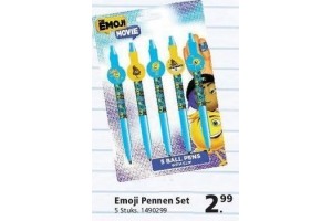 emoji pennen set