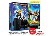 playstation 4 1 tb ratchet en clank crash bandicoot n sane trilogy