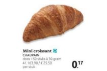 chaupain mini croissant