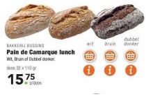 pain de camarque lunch nu eur15 75 per doos