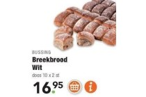 bussing breekbrood wit nu eur16 95 per doos