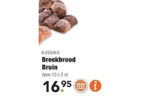 bussing breekbrood bruin nu eur16 95 per doos