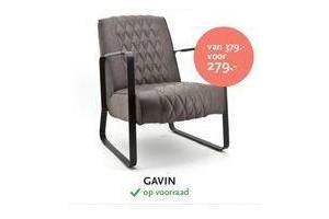 feelings gavin fauteuil bruin