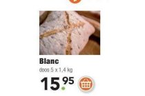 blanc brood nu eur15 95 per doos