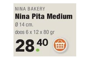 nina pita medium brood nu eur28 40 per doos