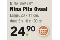 nina pita ovaal brood nu eur24 90 per doos