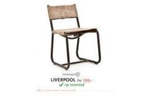 trendhopper liverpool eetkamerstoel zand