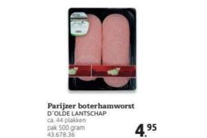 parijzer boterhamworst