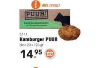hamburger puur