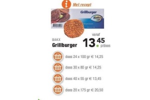 bakx grillburger
