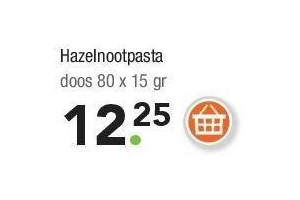 van oordt hazelnootpasta nu eur12 25 per doos
