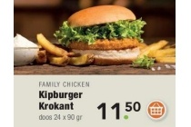 kipburger krokant
