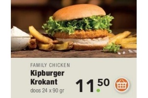 kipburger krokant
