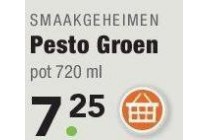 smaakgeheimen pesto groen nu eur7 25 per pot