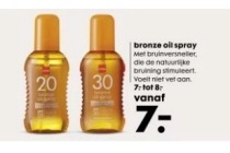 bronze oil spray