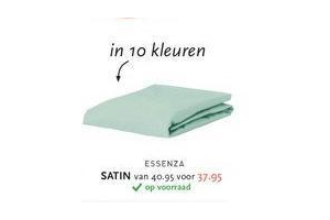 essenza satin hoeslaken