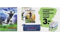 schoolspullen voetbal international