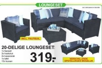 20 delige loungeset