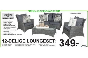 12 delige loungeset