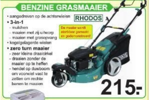 benzine grasmaaier