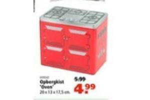 opbergkist oven