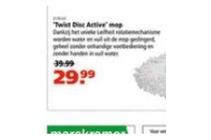 twist disc active mop