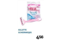 gilette scheermesjes