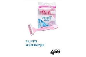 gilette scheermesjes