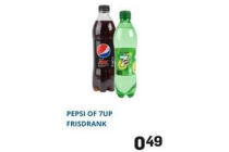 pepsi of 7up frisdrank