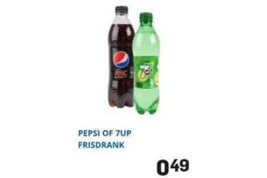 pepsi of 7up frisdrank