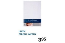 laken percale katoen