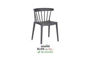 wood bliss stoel