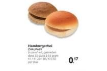 hamburgerbol