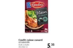 confit cuisse canard