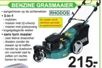 benzine grasmaaier