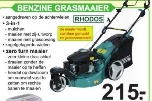 benzine grasmaaier